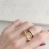 gold bobbin † black